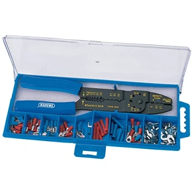Image of Draper 5 Way Crimping Tool &amp; Terminal Kit, 240mm