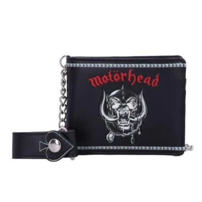 Image of Nemesis Now Officially Licensed Motorhead Ace of Spades Warpig Snaggletooth Wallet, Black, 11cm
