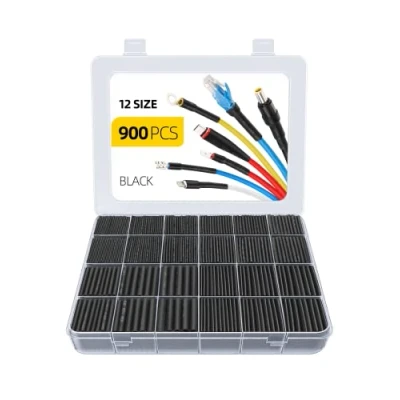 Image of 900 PCS Heat Shrink Tubing, Eventronic in Total 40.5 m, 12 Size, Waterproof Sleeving for Repairs, Electrical Insulation and Wire Connector