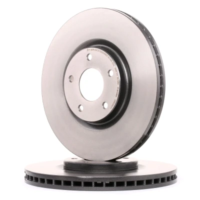 Image of 40206ET01A Brake DISC BREMBO Coated LINE 09.B354.11 320mm 28mm 5 internally vented NISSAN: Qashqai / Qashqai+2 I, Juke