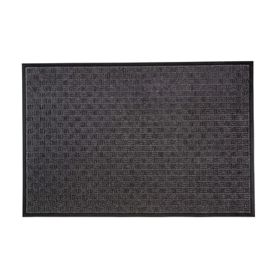 Image of Doortex Ribmat Indoor/Outdoor Use Anti slip Base 600x900mm Charcoal