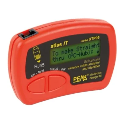 Image of Peak Electronic Design UTP05 Atlas IT Network Cable Analyser