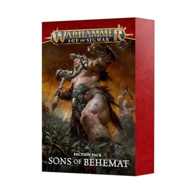 Image of Games Workshop Warhammer Age of Sigmar Faction Pack: Sons Behemat (2024 4th Edition)