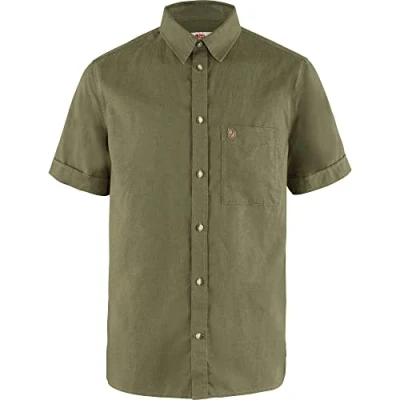 Image of FJALLRAVEN F87039 620 Övik Travel Shirt SS M Green XL