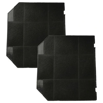 Image of vhbw 2x Activated Carbon Filter Replacement for Europart 804390 Extractor Hood 26.5 x 23.7 1.6 cm
