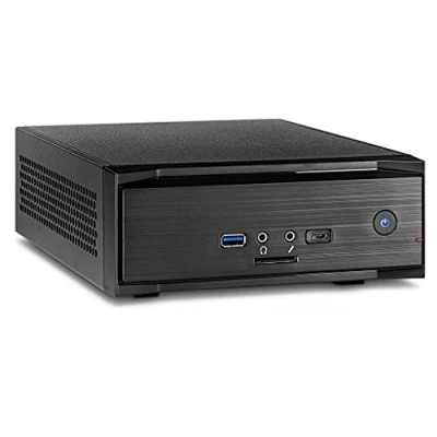 Image of Inter Tech ITX MW 01 II HTPC Case Black without Power Supply