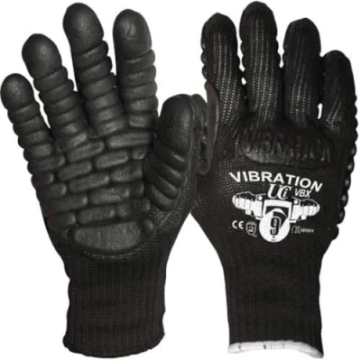Image of 1 pair Anti Vibration Work Gloves Power Tools Reducing (Large (9))