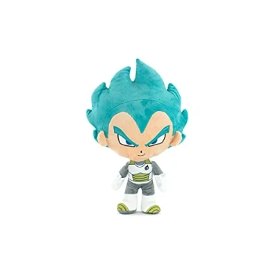 Image of Play by Dragon Ball Super Protagonists Plushies, Goku, Piccolo, Vegeta, Beerus, Majin Buu Soft Quality (23 27cm, Vegeta Saiyan)