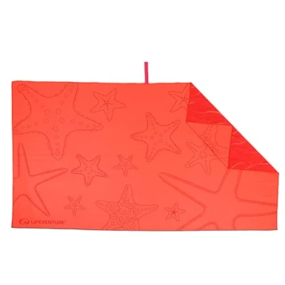 Image of Lifeventure Recycled SoftFibre Travel Towel — Compact, Lightweight Quick Dry Sports &amp; Beach Towel, Sand Free Design