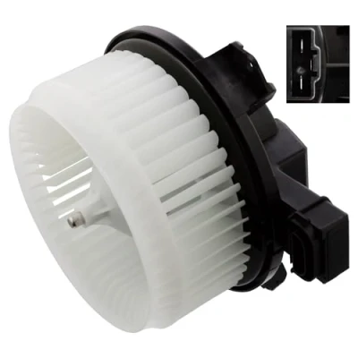 Image of 8710335040, 8710335041, 8710335060 Blower motor BLUE PRINT ADT314131 for left hand drive vehicles with electric
