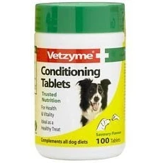 Image of Vetzyme Dog Conditioning Tablets x 100