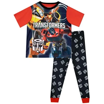 Image of Transformers Boys Bumblebee Optimus Prime Pyjamas Multicolour 4 to 5 Years