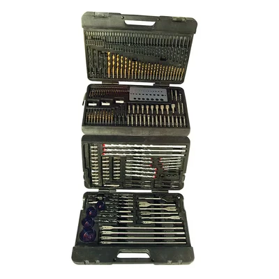 Image of Silverline Assorted Drill Bit Set 204pce