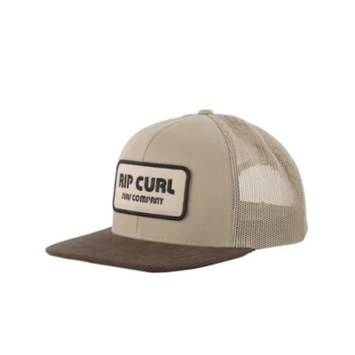 Image of RIP CURL Icons Pump Trucker CapCurl Baseball Cap (One Size Taupe)