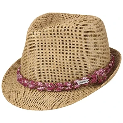 Image of CHILLOUTS Women&#039;s Labasa Hat, 82 Red/Brown, S M