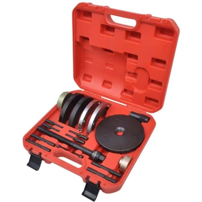 Image of vidaXL 19 pcs GEN2 Wheel Hub Bearing Tool Kit 82mm for Ford, Land Rover,Volvo
