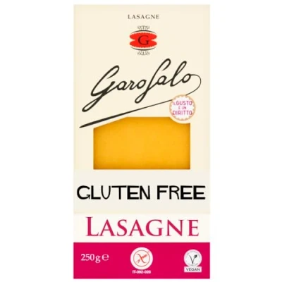Image of Garofalo Gluten Free Lasagne Sheets, 400g Suitable for Coeliac and Vegan diets (Pack of 1)