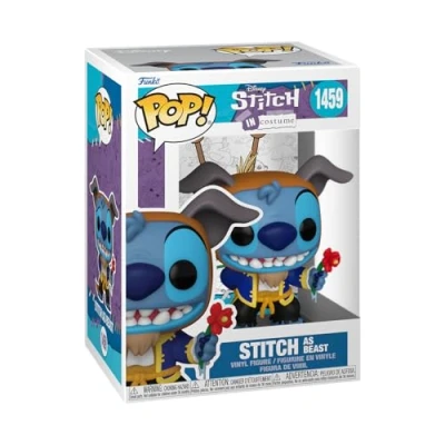 Image of Funko POP! Disney: Stitch Costume Beast Lilo and Collectable Vinyl Figure Gift Idea Official Merchandise Toys for Kids &amp; Adults Movies Fans Model Collectors