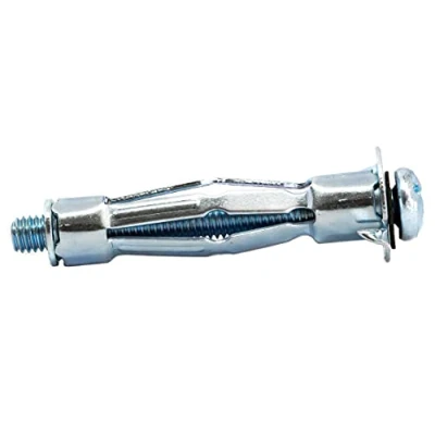 Image of M6 x 80mm Drywall Anchors Plasterboard Cavity Wall Fixings Hollow Plugs (Pack of 6)