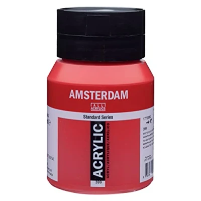 Image of Amsterdam Standard Series Acrylic Jar 500 ml Naphthol Red Deep 399 (17723992)