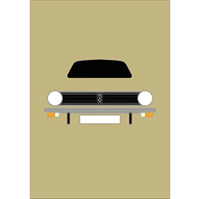 Image of Austin Maxi Retro Motor Company Greeting Card