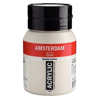 Image of Amsterdam Standard Series Acrylic Jar 500 ml Titanium Buff Deep 290 (17722902)