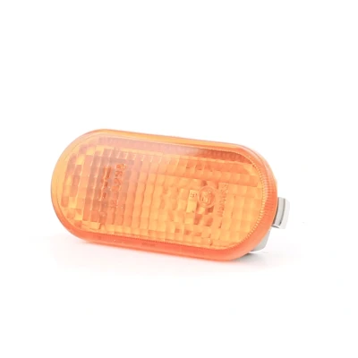 Image of 3B0949117, 3B0949117B Turn Signal TYC 18 5235 01 2 Orange both sides, lateral installation without bulb holder oval VOLKSWAGEN: Passat B5 Saloon