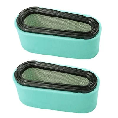 Image of Hippotech Pack of 2 496894 496894S Air Filter for Briggs and Stratton 12.5 17 HP 5053K with 272403S 272403 Pre Replaces Craftsman John Deree Lawn Mower