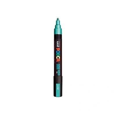 Image of Uni Ball Posca Medium Bullet Tip Marker Metallic Green