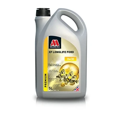 Image of Millers Oils XF Longlife 0w30 C2 Fully Synthetic Engine Oil, M2C950 A, 5 Litres
