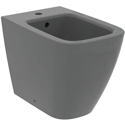 Image of Ideal Standard i.life B Back to Wall Bidet Gloss Grey