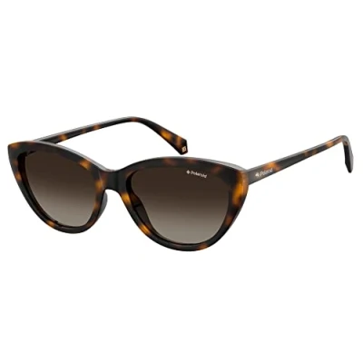 Image of Sunglasses Polaroid Pld 4080/s col. 086/la Woman Cat eye Havana