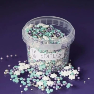 Image of Purple Cupcakes Snowstorm Mix 100g