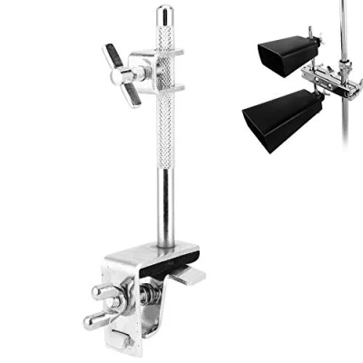 Image of Cowbell Hoop Durable Metal Bass Drum Mounted Holder Clamp For Drummer Hardware WC51 Set Performance Accessory
