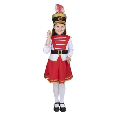 Image of Dress Up America Drum Majorette Costume for Girls Marching Band Uniform Kids