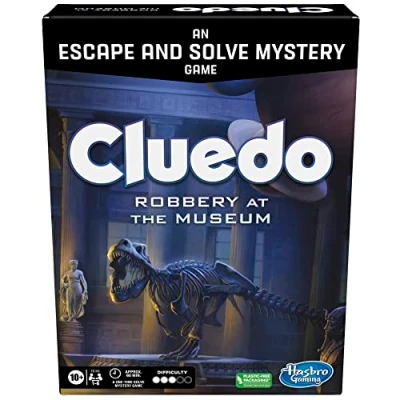 Image of Hasbro Gaming Board Game Robbery at the Museum, Escape Room, Cooperative Family for 1 to 6 Players, Boys and Girls 10+ Years Old, Multicolour