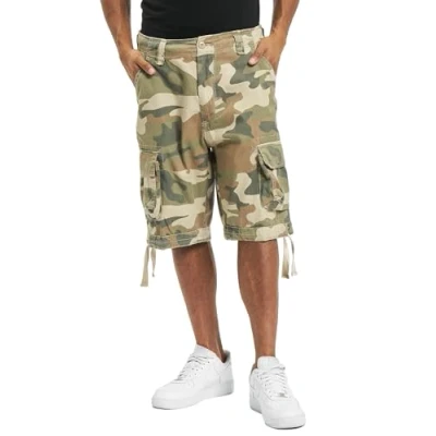 Image of Brandit Accessoires Urban Legend Cargo Shorts, Men&#039;s, Size: 6XL, Wood camo