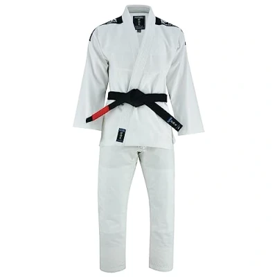 Image of Playwell Pro Mens BJJ GI Jiu Jitsu Uniform Suit (Comes with Free Ju White BELT) (A4)