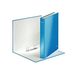 Image of Leitz WOW Ring Binder 2 D 25mm A4 Blue (Pack of 10) 42410036