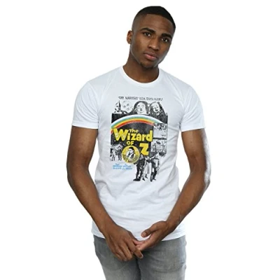 Image of Wizard of Oz The Men&#039;s Squad Goals T Shirt Large White