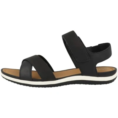 Image of Geox Women&#039;s D Sandal Vega B Sports, Black, 7 UK