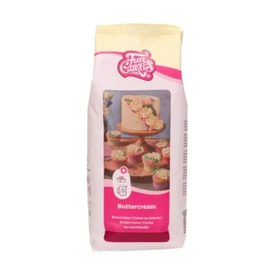 Image of FunCakes Mix for Buttercream Easy to Use, Creamy, Perfect Cake Decorating, Covering and Filling, Topping on Cupcakes, Halal, 1kg