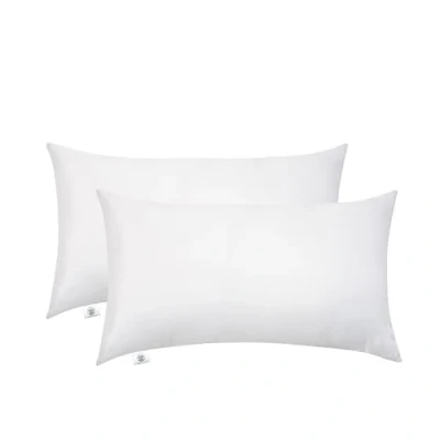 Image of Makimoo Cushion Inserts 30cm x 50cm (12&quot; 20&quot;), Throw Pillow Hollowfibre Filling for Sofa, Bedding Pads (Pack of 2)