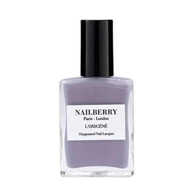 Image of Nailberry L&#039;Oxygéné Oxygenated Nail Lacquer Serenity, 15 ml Polish for a Healthier Manicure &amp; Long Lasting Colour 12 Free, Vegan, Halal, Cruelty Gluten Free