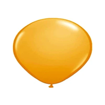 Image of Folat 08114 Orange Balloons Metallic 30 cm 100 Pieces