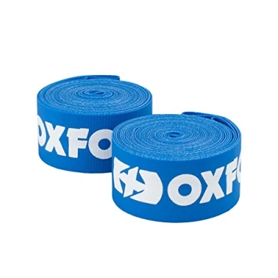 Image of Oxford Unisex Products Nylon Bicycle Wheel Rim Tape. Suitable For High Pressure. 26&quot; X 18mm Wide, Blue, 26 EU