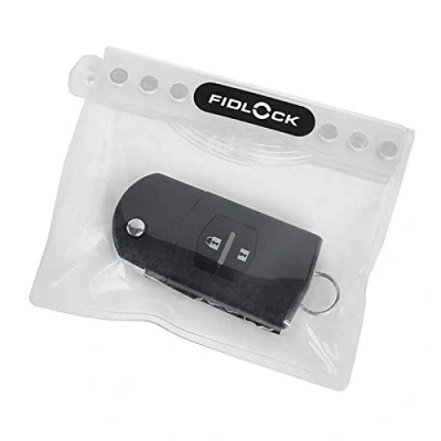 Image of Fidlock magnetic Mini Dry bag Transparent XS sized self sealing with Gooper® technology