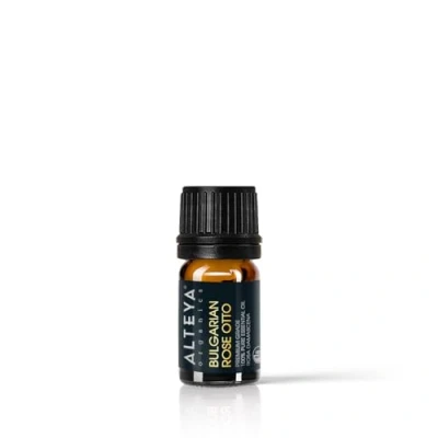 Image of Alteya Organic Essential Oil Bulgarian Rose (Rosa Damascena Otto) 4.3 ml 100% USDA Certified Pure Natural Authentic Steam Distilled and Sold Directly by The Grower Organics