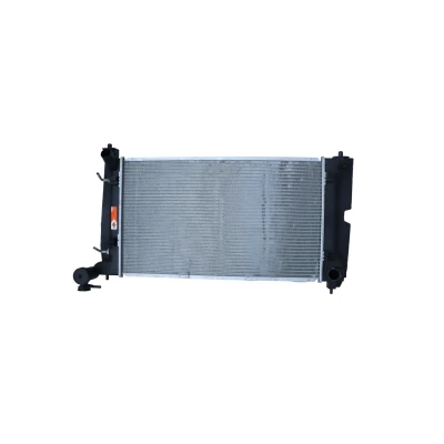 Image of 164000D220, 16410YZZ07 Engine radiator NRF 53396 Aluminium 600mm 348mm 16mm with mounting parts Brazed cooling fins TOYOTA: Corolla IX Hatchback