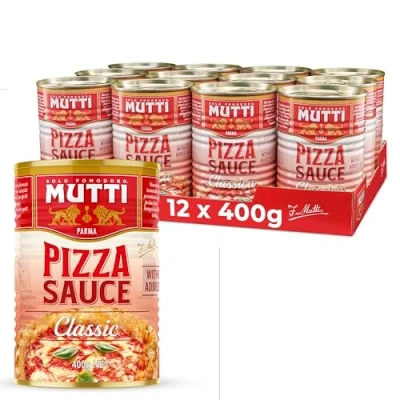 Image of Mutti Pizza Sauce Classica, Sauce, 400g, (Pack of 12)